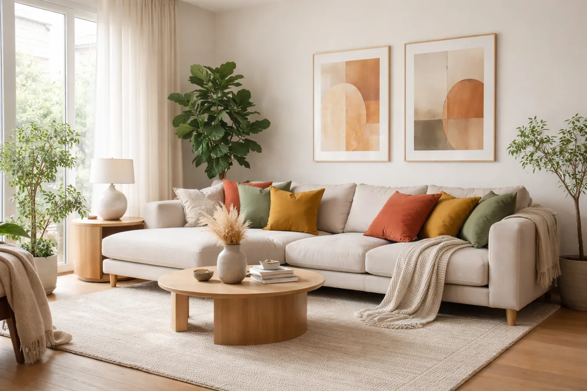 Comment choisir les bonnes couleurs pour décorer un salon confortable