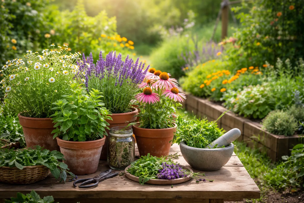 Les plantes médicinales à intégrer dans votre jardin