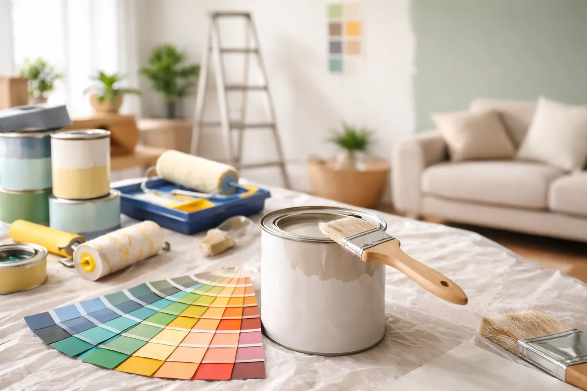 Choisir la bonne peinture pour l'intérieur de sa maison